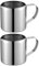 YARNOW Messbecher 2 Stücke Milchkännchen 60ML Aufschäumkännchen Latte Art Kännchen Pitcher Cappuccino Espresso für Macchiato Milch Aufschäumen Karaffe