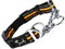 PETTOM Hundehalsband, Zugstopp Halsband Hunde mit Sicherheitsschloss, Halsband Breit Verstellbar und Reflektierend für Große Mittlere und Kleine Hunde