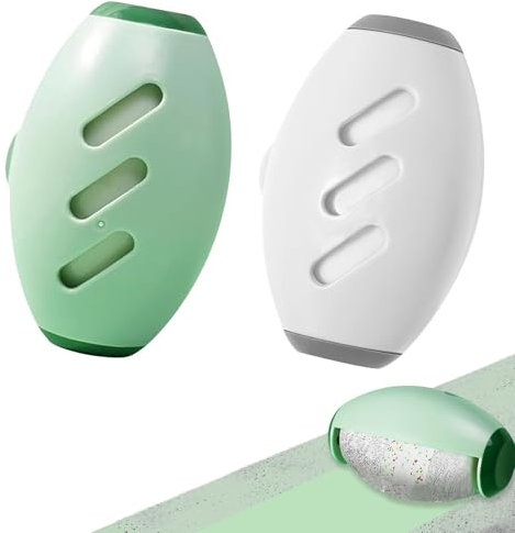 Reusable Lint Roller Ball, 2 Pcs Gel Appiccicoso a Rullo per Lanugine, Mini Rullo Antipelucchi da Viaggio, Antipelucchi Lavabile Riutilizzabile per Animali Domestici Vestiti Divani Capelli Detriti