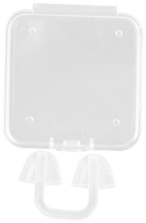 Ipetboom Schwimmender Nasenclip atmen Kind Stecker Schwimmbad Sperre schwimmende Ohrstöpsel für Nasenstöpsel zum Schwimmen Nasenstopfen Nasenclips schwimmen PVC Transparent