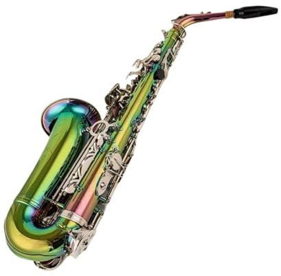 Professionell Saxofon Altsaxofon I Ess modell Med Tillbehör För Bleckblåsinstrument Med Fodral
