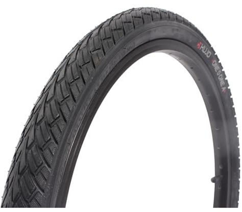 Kujo One 0 One A 20 pulgadas x 1,75 – Juego de neumáticos de bicicleta – 575 g – 27 TPI – Neumáticos de alambre – Negro – 47 – 406 – Par de neumáticos City Trekking