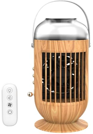 Bärbar Luftkonditionering USB Luftkylare Spray Luftfuktare 3 Färg Lätt Vattenkylningsfläkt Mini For Hemmakontoret Kyl Ner Snabbt(Folding rocker arm)