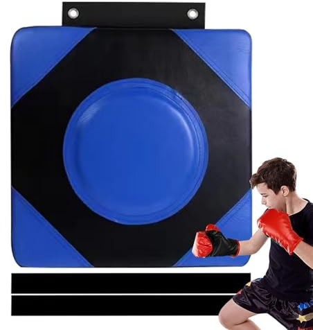 Cojín de pared de boxeo - Cuero sintético para entrenamiento, acolchado de