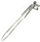 Fackelmann FM Professional 21355 Pince à Servir géante pour Barbecue, Acier Inoxydable, Gris, 45 cm