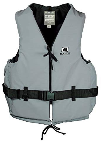 Baltic Schwimmhilfe Aqua Grau (Mod. 4536) Schwimmweste für erfahrene Schwimmer auf Binnengewässern, Größe:30-50kg