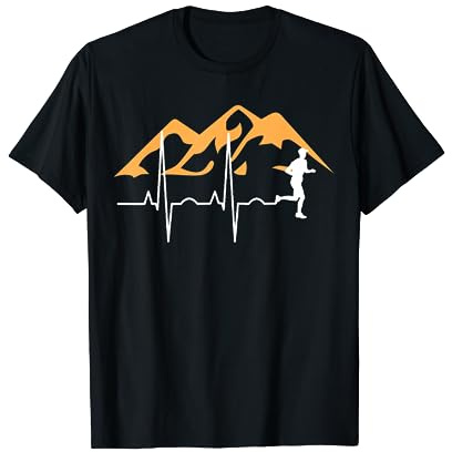 Trail Running Course de Fond Course de Montagne Marathon T-Shirt