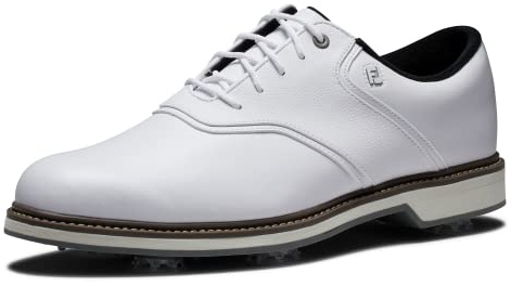 FootJoy Men's FJ Originals Golf Shoe, White/White, 9 Medium