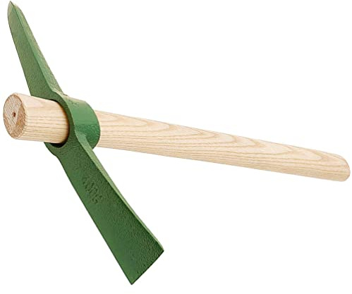 Yardwe Pioches De Jardin Acier Pur avec Manche Outil Multifonction pour Agriculture Jardinage Et Entretien des Verts