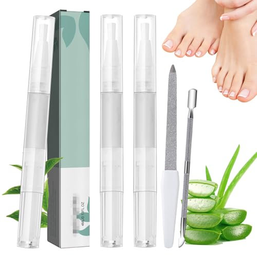 KERANEET 3 Stück Nagelpflegestift Nagelöl Cuticle Oil Pen Nail Pen Nagel Ernährung Öl Nagelwachstum FöRdern Nagelpflege Brüchige Für Fuß Und Finger Von Rissigen Und Trockenen Nägeln