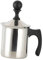 LIFKOME Hand Milchaufschäumer Aus Edelstahl Mit Integriertem Filter Für Cappuccino Und Latte Verbrühungssicherer Griff Für Zuhause Und Café