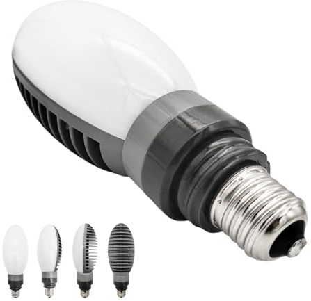 QLEE Super Bright 50w Led Garage Light Lampadina 5000k - 5700k Luce diurna 350 Degreen Regolabile 2 Stile E27 / e40 Screw-In Design senza ventola per parcheggio Magazzino Cortile Strada Illuminazione