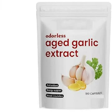 Åldrad vitlöksextrakt—luktfri vitlök│Naturlig energistödbalans,1pcs