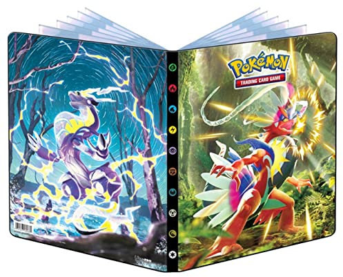 ULTRA-PRO Album 9 Tasche Portfolio Pokemon Scarlatto - Violetto