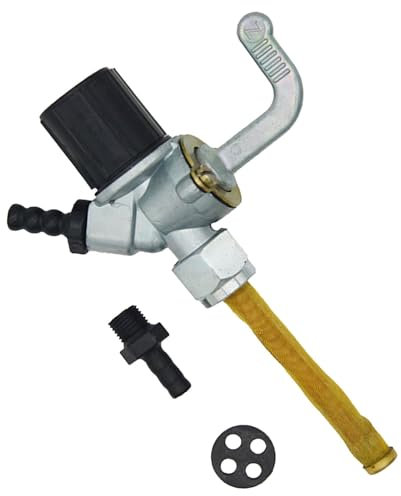 Bensinkran, bensinkran, bränslekran med vattenpåse, bensinkran Simson, Simson bensinkran, bränsletryck med mässingssil och vattensäck, för Simson S/SR50/60/80 S51 50 MZ ETZ125/150