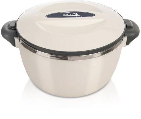 orion group Ciotola termica con coperchio, 2 l | contenitore termico per cibo, gelato