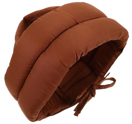 Kisangel Sombrero Protector Cabeza Gorra Anticaída para Personas Mayores Gorra Protectora Reforzada Casco de Seguridad Anticaídas con Correa Ajustable Casco Protector Blando para Prevenir