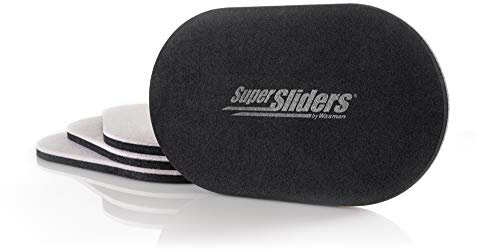 Deslizadores ovalados de fieltro para muebles pesados para proteger los suelos (4 unidades), 4705295N