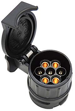 Adaptateur 13 à 7 Broches, Prise étanche 13 à 7 Broches pour Camion De Remorque