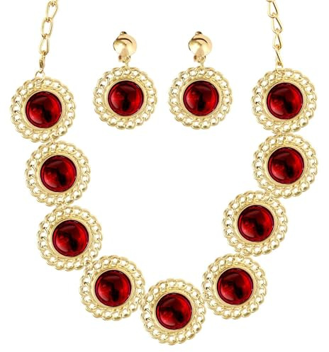 W WIDMANN MILANO Party Fashion - Parure de bijoux « Reine », 3 pièces