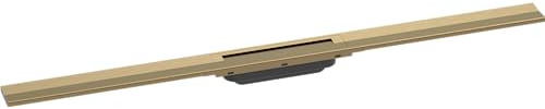 hansgrohe 56046140 Juego de canaleta de Ducha, Bronce Cepillado, 100 cm