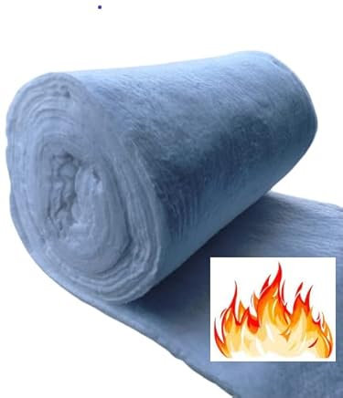 Isolamento Lana Fibra Ceramica Isolante Alta temperatura Ignifugo