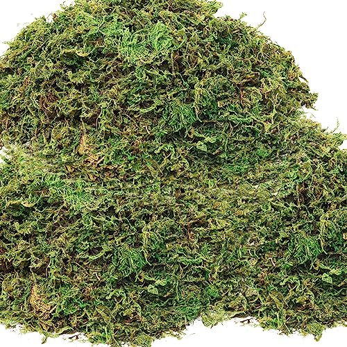 ZYAPA 19 OZ Fake Moss for Potted Plants, Artificial Moss for Crafts, Faux Green Moss for Decorative Fake Plants