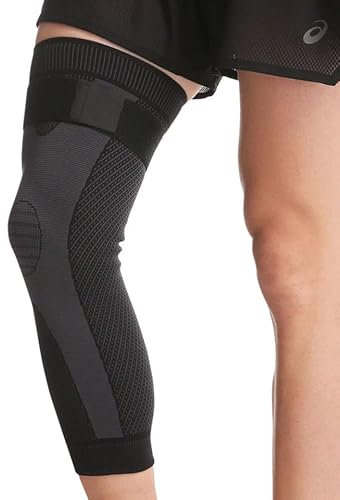 elastrap Lång sport knäskydd, fotboll, Futsal, handboll, volleyboll, rugby, basket, tennis, friidrott, fitness, gymnastik, löpning, mat, jogging