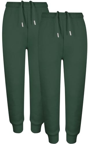 A2Z 4 Kids Fleece Jogging Bottoms Unisex School Sports Trousers | Soft PE Sweatpants For Training Playtime Lessons And Daily Active Comfort