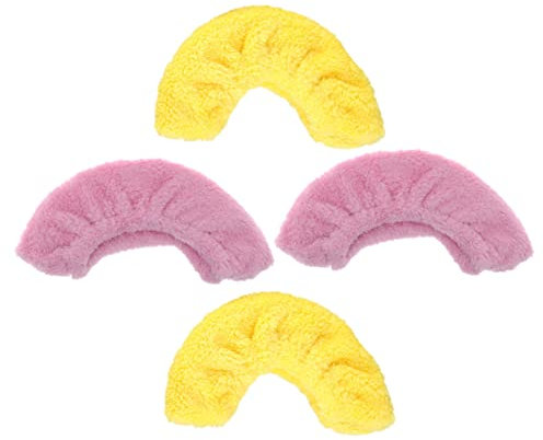 KICHOUSE Kinder Schlittschuhkufenhüllen Plüsch Mit Elastischem Bezug Wasserabsorbierend Kufenabdeckungen Für Eiskunstlauf Und Hockey