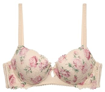 YAMAMAY - Reggiseno Balconcino, Donna, Mandorla