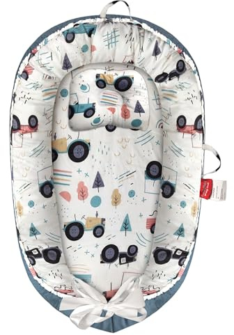 Baby Nest Pod for Newborn | Baby Lounger 0–12 Months for Boys & Girls | Newborn Essentials & Baby Shower Gift