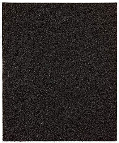 kwb 830460 Carta abrasiva resistente all'acqua Foglio abrasivo resistente all'acqua per lavori di vetro, pietra, metallo, carrozzeria e vernice, 230 x 280 mm, saldato 5 pz. Grana K-600, Made in Europe