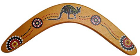 komsoup Bumerang Für Kinder - Bumerang Holz, V Shaped Bumerang Zurückkehren, Outdoor Bumerang Leicht Zu Werfen Und Zu Drehen, Geeignet Für Spiele Und Sport Im Freien