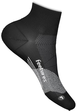 Feetures Elite Ultra Light Quarter Black Large