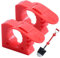 Schaufelmontage-Dachträger, 2 x Gummiklemmen-Montagehalterungen-Set, Schnellspanner-Axthalter-Montagesatz, Metall-Gummiklemmen, Schaufelhalter-Klemme für Dachträger, Schaufelhalter-Dachträger