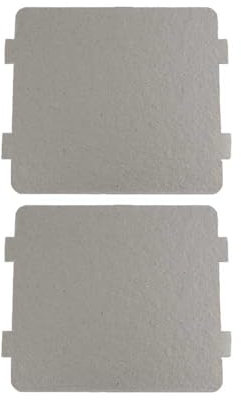 2 Pieces Microwave Wave Guide Cover, Protection Plate Mika