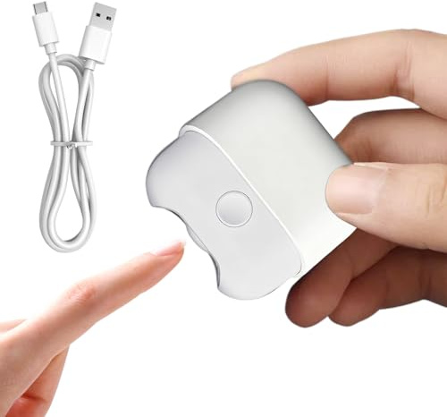 Tagliaunghie elettrico per dita dei piedi, a basso rumore, luce a LED, di precisione, facile presa, lucidatore per unghie, per anziani, adulti, uomini, donne, bambini, cane, gatto, casa, viaggio
