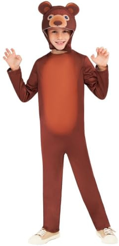 Rubies Official Storybook Bear Child Costume, Kids Fancy Dress, Size 5-6 Years