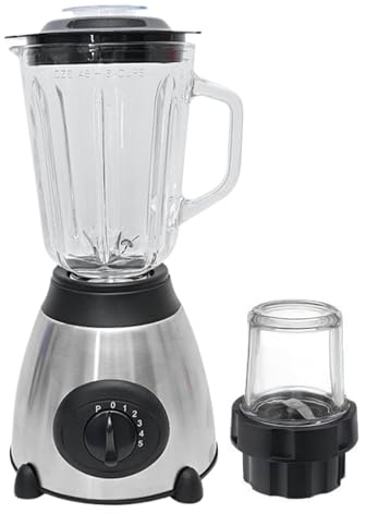 Batidora eléctrica multifunción de alta capacidad – Batidora para batidos, salsas y condimentos, picadora de alimentos de alto rendimiento para cocina familiar, ideal para amigos, estudiantes, comidas