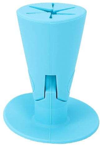 Yinhing Soporte para Esmalte de Uñas Antiderrame, Soporte de Botella de Esmalte de Silicona con Succión Fuerte para Aplicación de Manicura sin Desorden