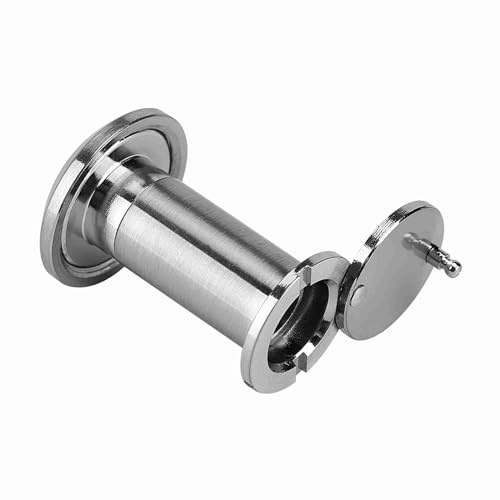 Fdit Zinc Alloy 220 Degree Door Viewer Peephole with Heavy Duty Rotating Cover Safety Door Viewer for 35mm-60mm Door(4#)