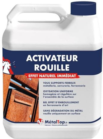 Metaltop - Activateur Rouille - IIncolore - RAL Incolore - Pot 1 L