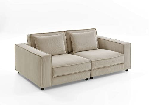 Atlantic Home Collection 2-Sitzer Sofa -Modul mit Armlehnen