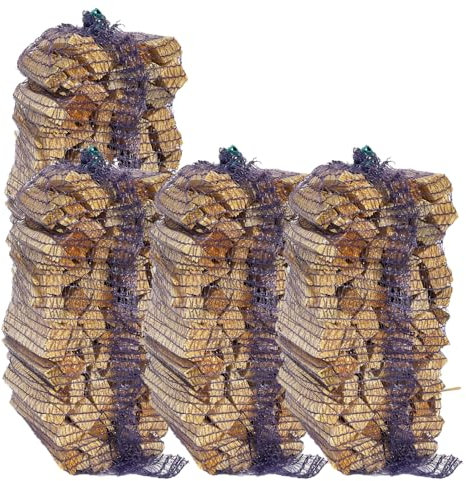 Staffordshire Wood Fuels Kindling Wood 12KG - Kiln-Dried Firewood, Smokeless Logs, Instant Light, Long-Burning Heat Logs for Wood Burners, BBQs & Pizza Ovens