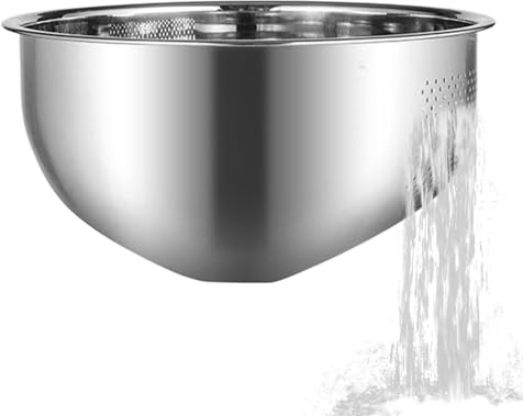 Bollisate Scodella Colino Per Lavare Riso - Ciotola per Lavare e Scolare il Riso | Colini per Casa Cucina Giardino Ristorante Campeggio