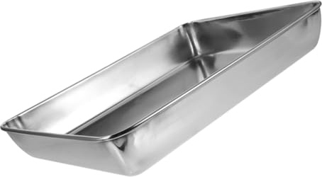Hohopeti Stainless Steel Pigeon Bath Tub Multifunctional Bird Bathtub for Easy Cleaning and Practical Use for Pigeons and Small Birds
