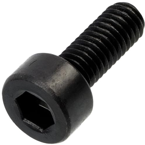 AERZETIX - Set di 20 Viti Metallo M3x8 mm con Testa Cilindrica Esagonale Cava HEX2.5 | Passo Filettatura 0,5 mm | In Acciaio Brunito Nero | per Assemblaggio, Fissaggio e Progetti di Bricolage