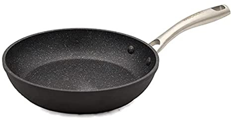 WECOOK! Ecochef Titan Bratpfannen 26 cm, Antihaftbeschichtung QUANTANIUM 5 Schichten Ökologisch PFOA-frei, Geschmiedetes Aluminium, 4mm Dick, Vitrokeramik, Gas, Geschirrspüler