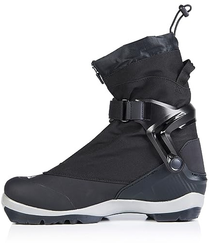 Fischer OTX Adventure BC Mens Cross Country Ski Boots, Black/Yellow, 44